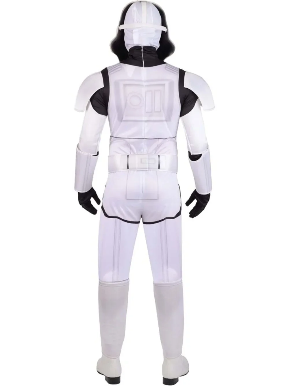 Deluxe Adult Stormtrooper Costume - Jumpsuit, Mask, Gloves & Hood for Halloween
